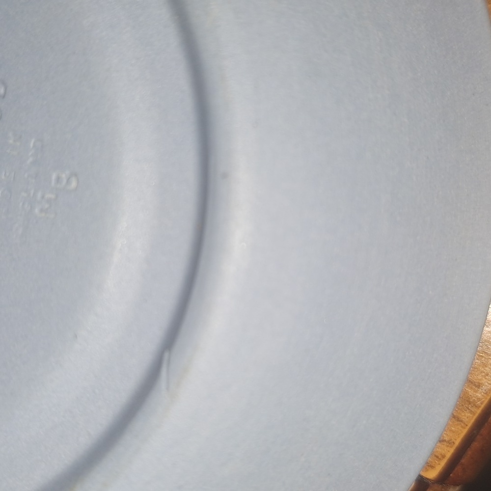 Wedgewood Jasperware blue saucer coaster small plate - Picture 5 of 5